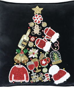 5344 CUSHIONCOVER MERRY TREE 45X45